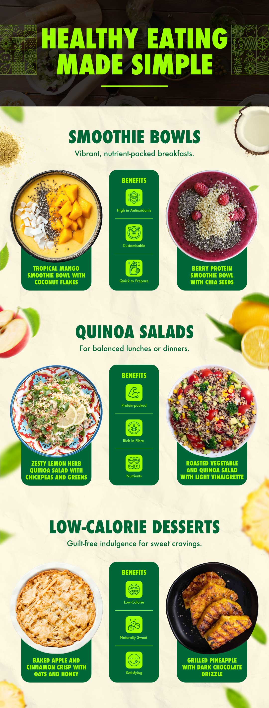 Kickstart your New Year with nutritious and flavorful dishes