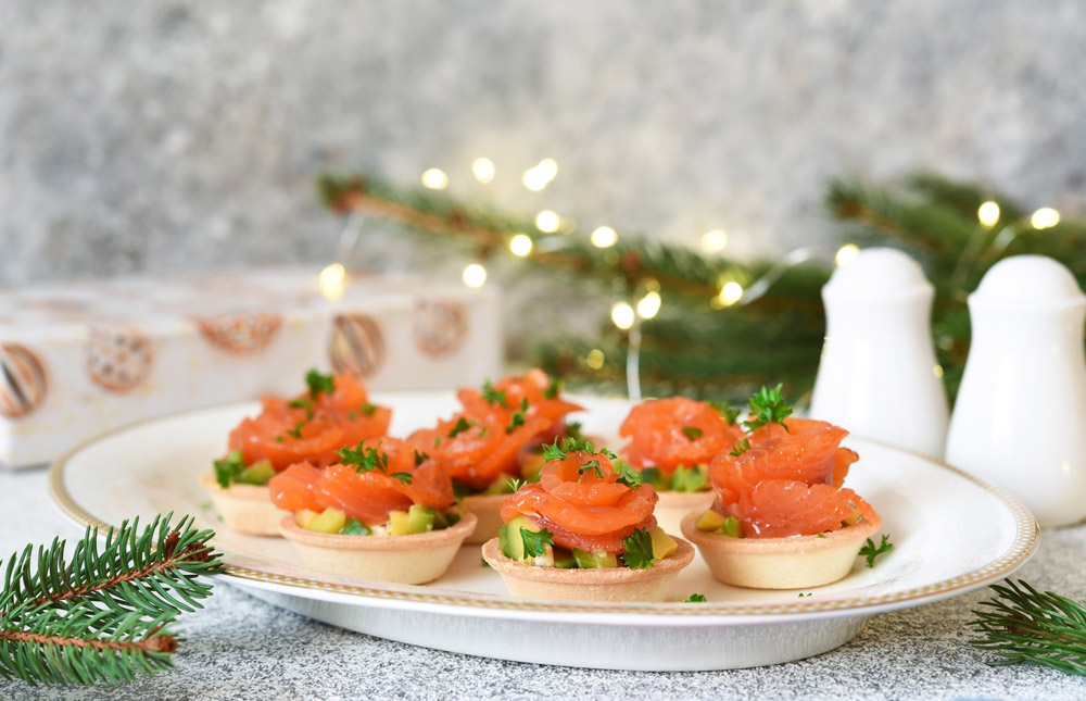 Smoked Salmon Tartlets